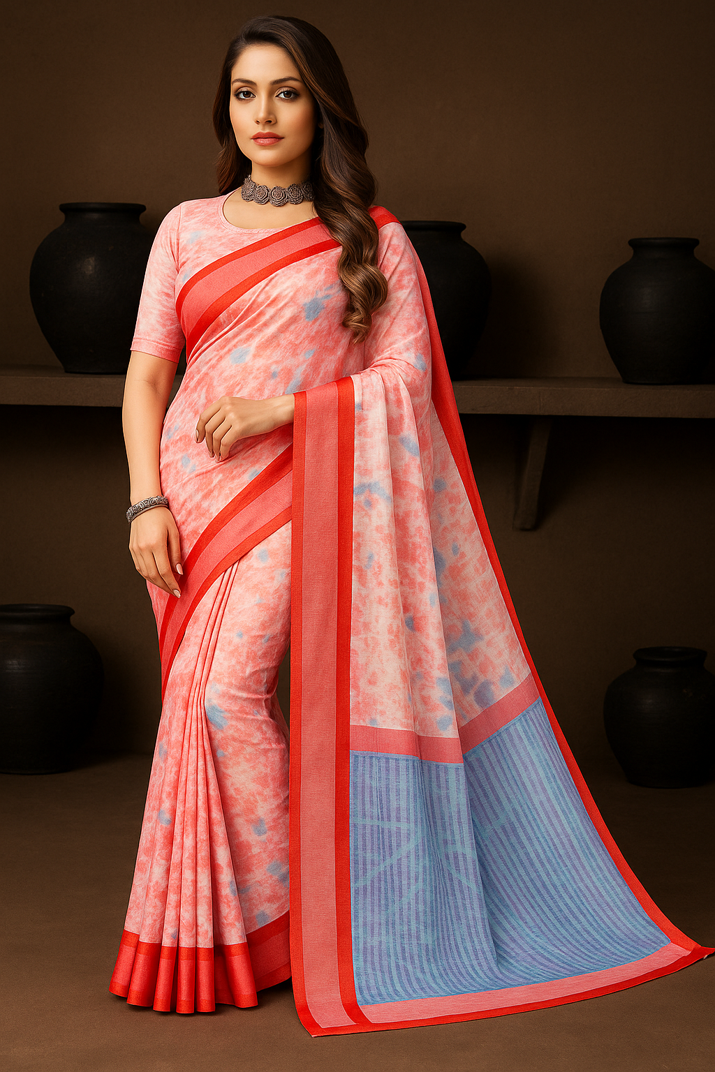 Tie-Dye Printed Sarees - Sunita Style & Grace