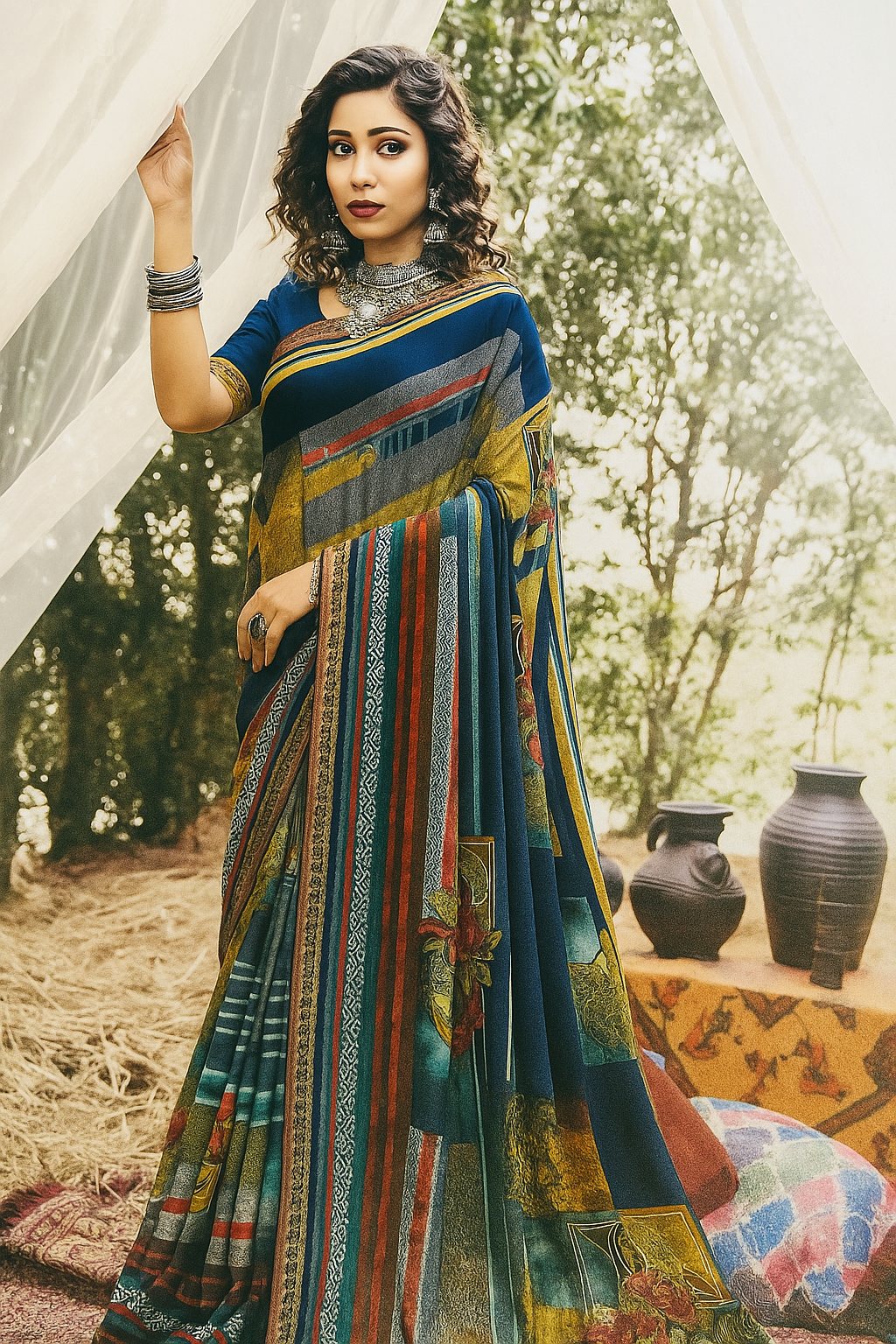 Fancy Saree - Sunita Style & Grace