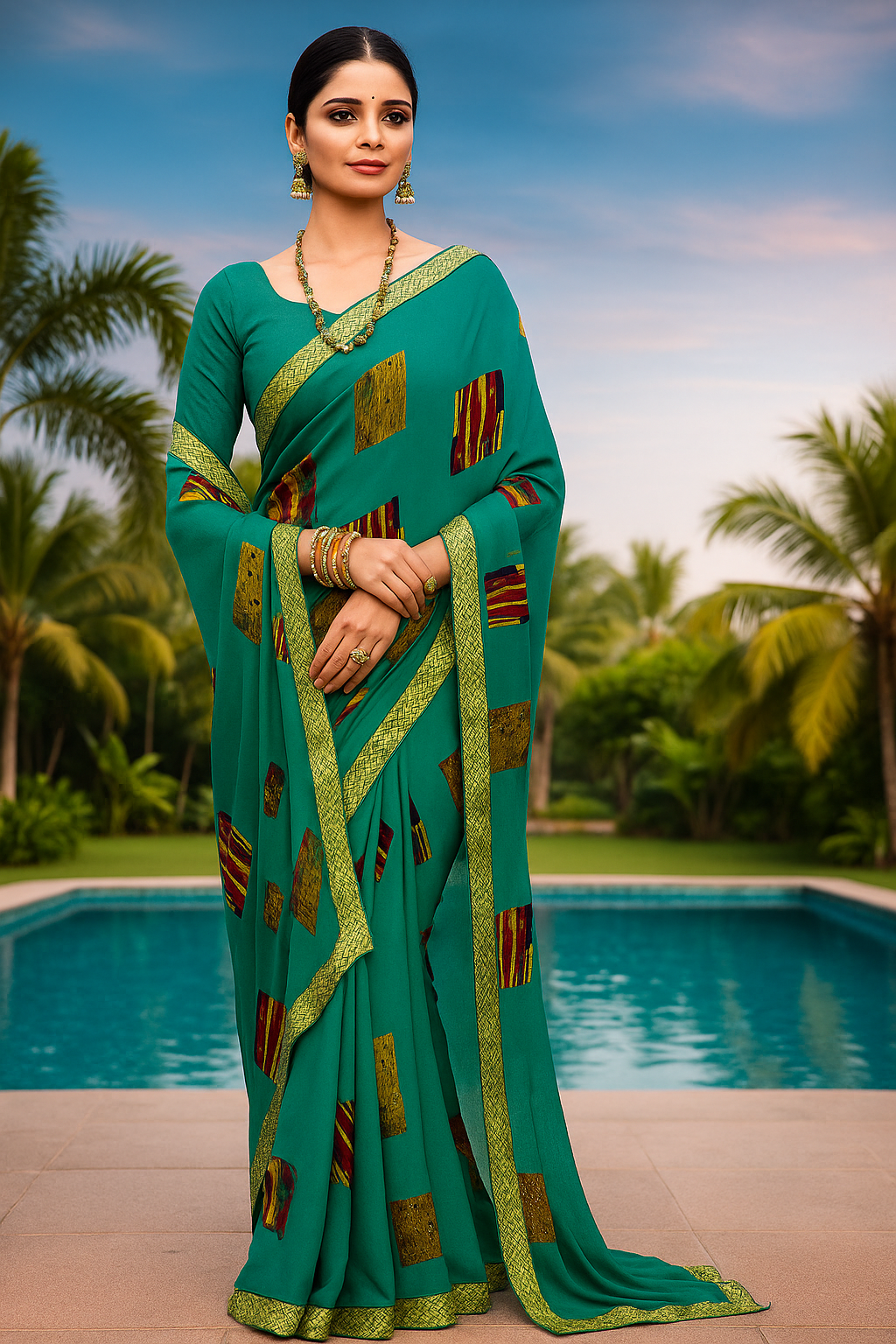 Fancy Saree - Sunita Style & Grace