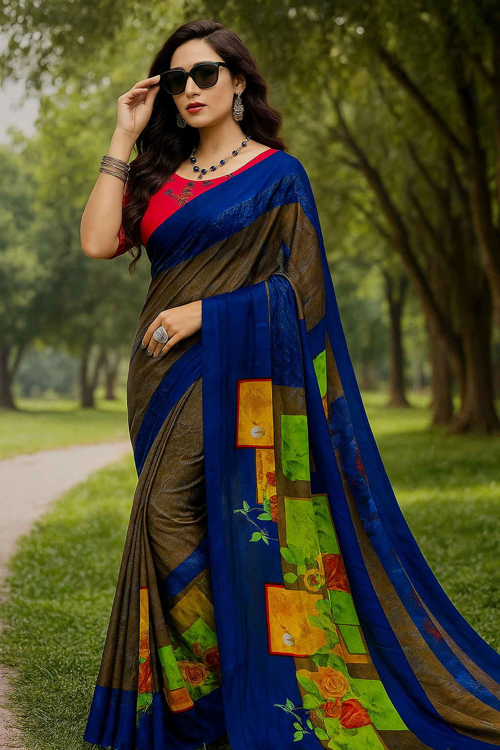 Printed Saree - Sunita Style & Grace