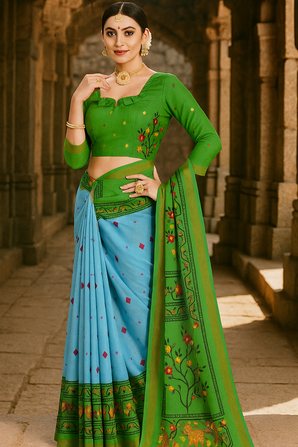 Pethani Butti Sarees - Sunita Style & Grace