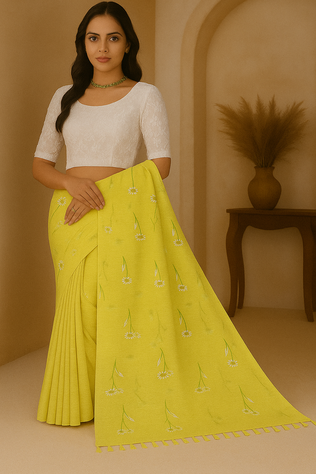 Floral Charm Saree - Sunita Style & Grace