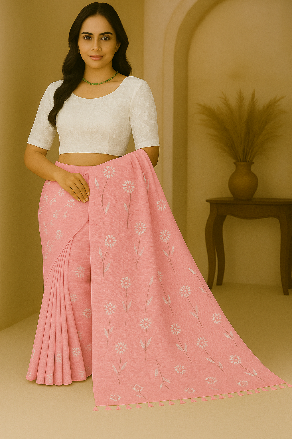 Floral Charm Saree - Sunita Style & Grace