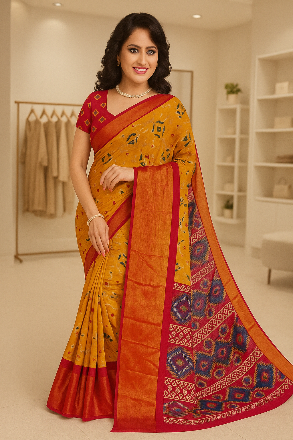 Silk Blend Sarees - Sunita Style & Grace