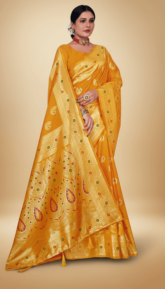 Premium Banarasi Silk Saree Collection