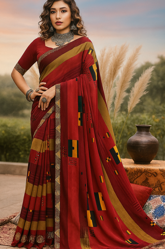 Fancy Saree - Sunita Style & Grace