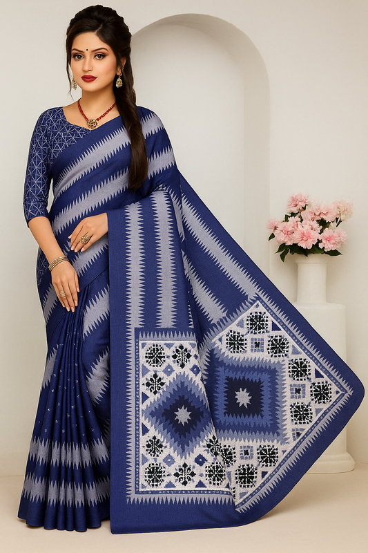 Striped pattern Saree - Sunita Style & Grace
