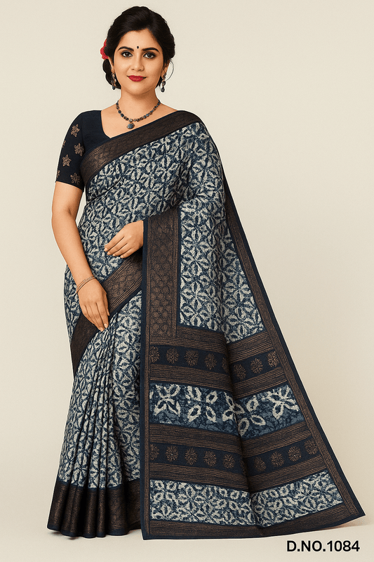 Floral elegant woven design Saree